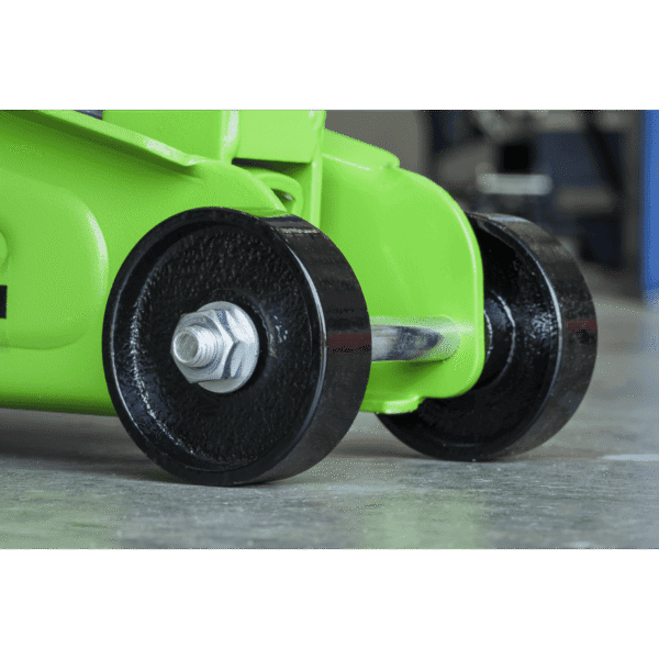 Short Chassis Trolley Jack 2 Tonne - Green