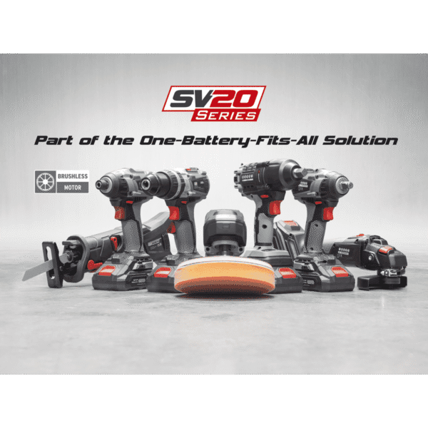 Premier SV20 Series 1/2"Sq Drive Brushless Cordless Impact Wrench Kit 20V 4Ah