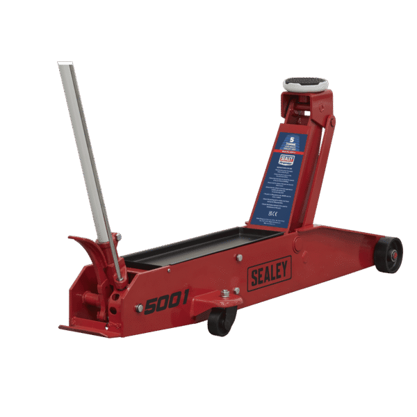 Premier Long Reach Trolley Jack 5 Tonne