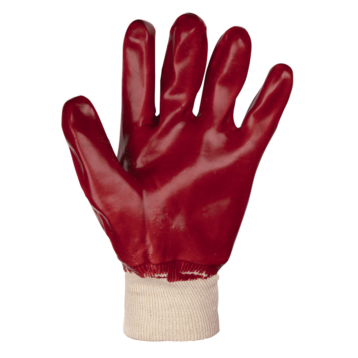 Worksafe® PVC Knit Wrist Gloves, Large - Pack of 12 Pairs - Image 3