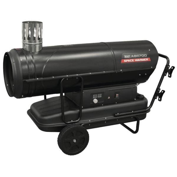 Space Warmer® Indirect Kerosene/Diesel Heater with Wheels 170,000Btu/hr
