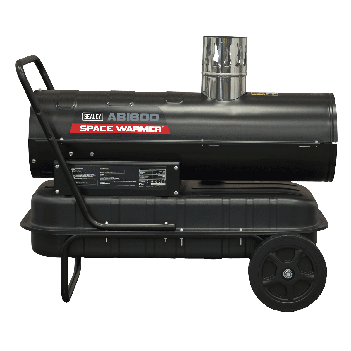 Space Warmer® Indirect Kerosene/Diesel Heater with Wheels 68,000Btu/hr - Image 9