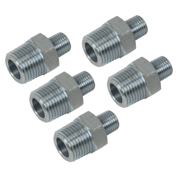 PCL Reducing Union 1/2"BSPT to 1/4"BSPT - Pack of 5