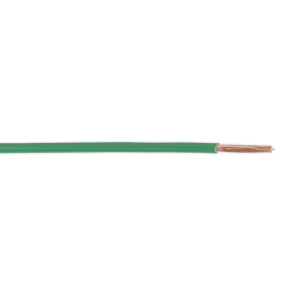 Thin Wall Single Automotive Cable 2mm² 28/0.30mm 50m - Green