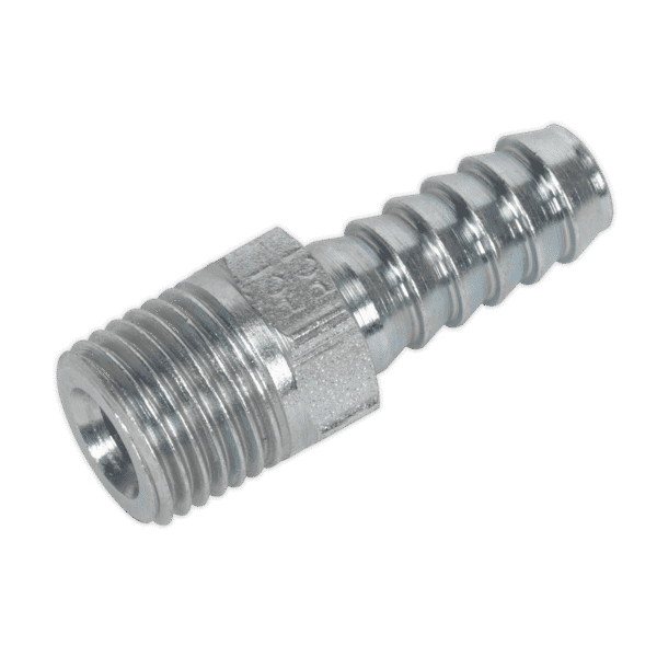 PCL Screwed Tailpiece Male 1/4"BSPT - 5/16" Hose - Pack of 5