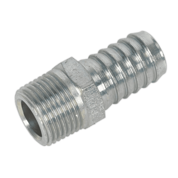 PCL Screwed Tailpiece Male 3/8"BSPT - 1/2" Hose - Pack of 5