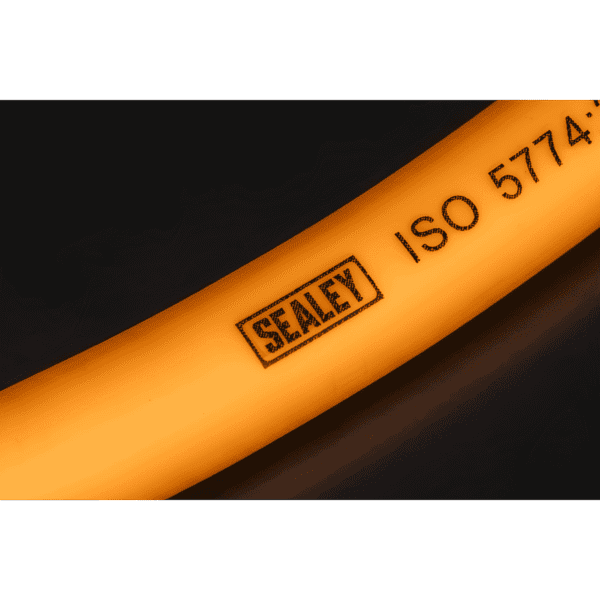 High-Visibility Hybrid Air Hose with 1/4"BSP Unions 10m x 8mm