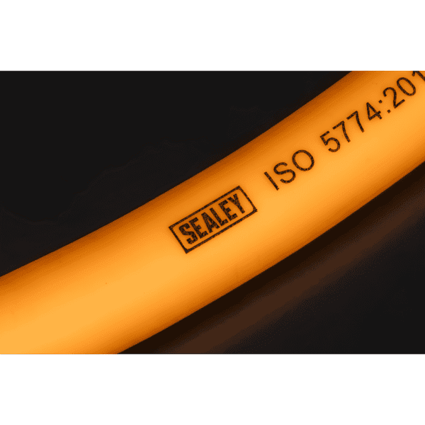 High-Visibility Hybrid Air Hose with 1/4"BSP Unions 20m x 10mm
