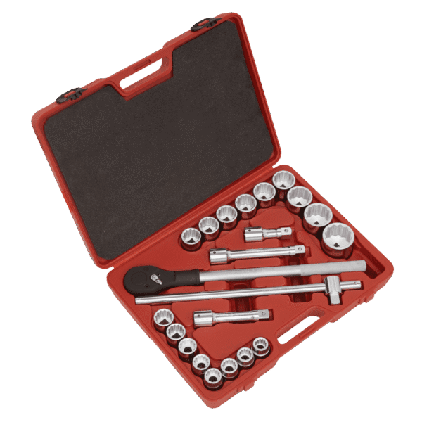 Premier Socket Set 3/4"Sq Drive 12-point 22pc