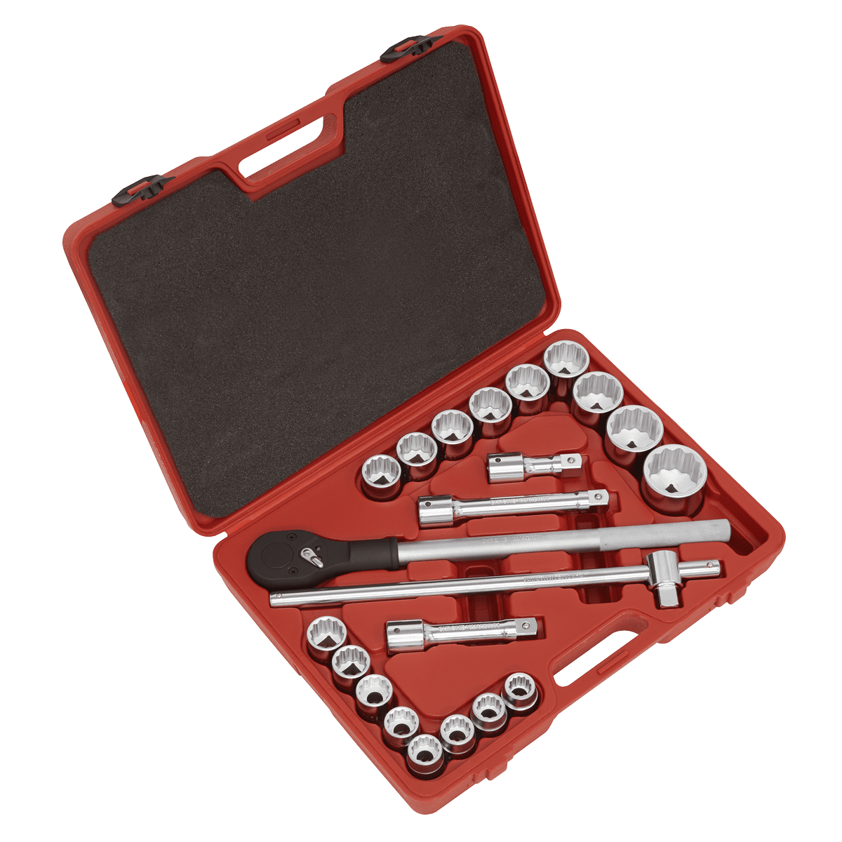 Premier Socket Set 3/4"Sq Drive 12-point 22pc - Image 5