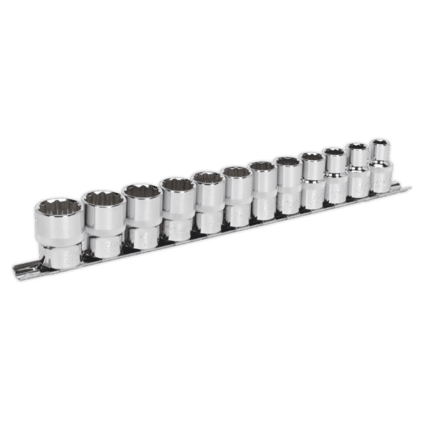 Premier Socket Set 1/2"Sq Drive 12-point 12pc
