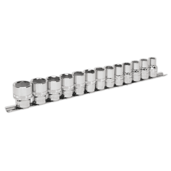 Premier Lock-On™ Socket Set 1/2"Sq Drive 13pc