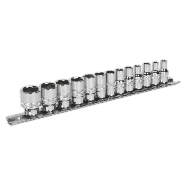 Premier Lock-On™ Socket Set 1/4"Sq Drive 13pc