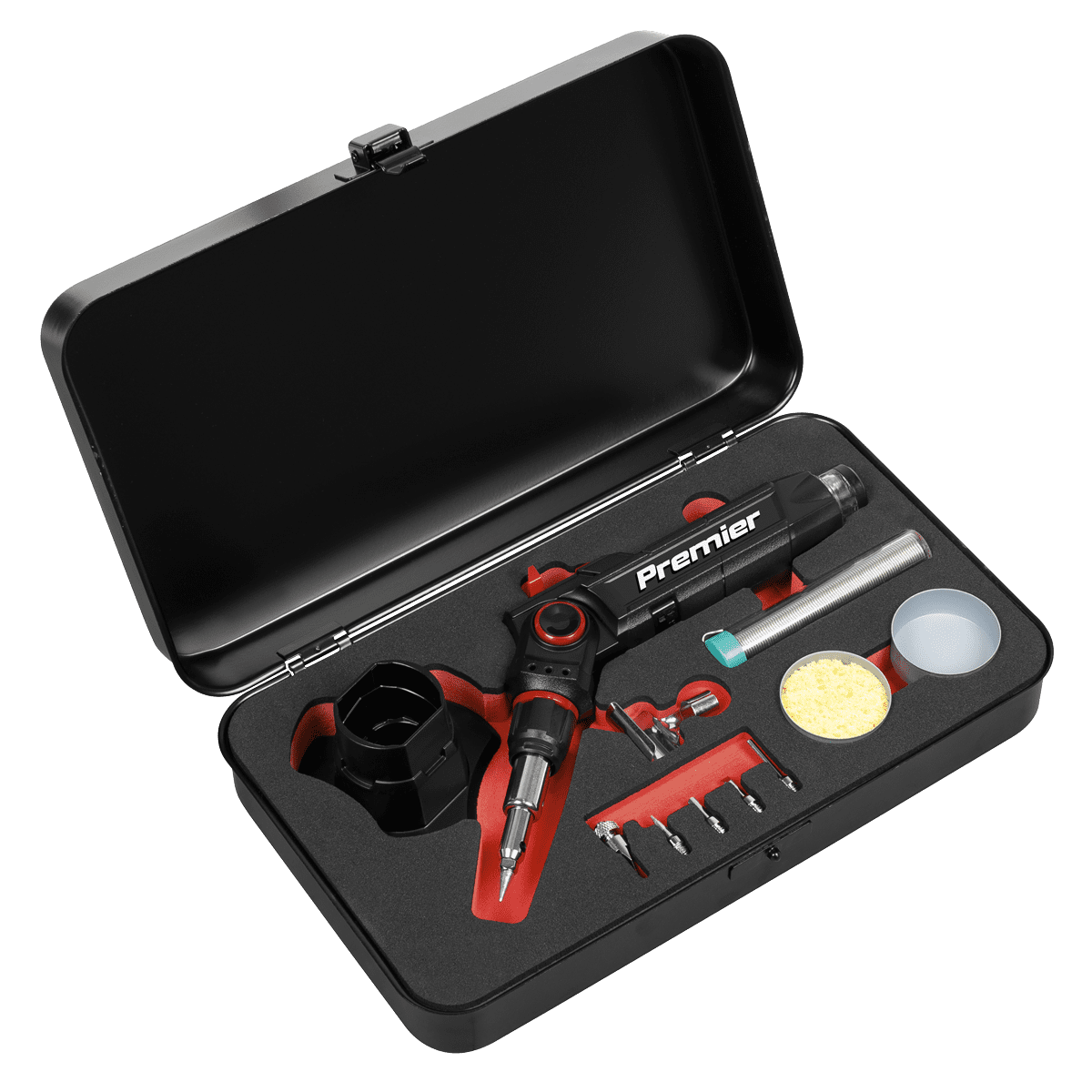 Premier 3-in-1 Butane Indexing Soldering Iron Kit