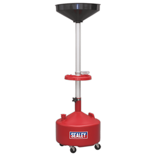 Manual Discharge Mobile Oil Drainer 36L