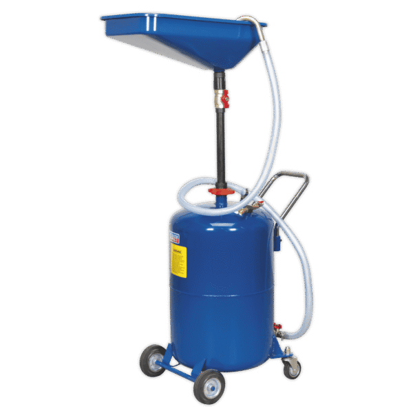 Air Discharge Mobile Waste Oil Drainer 65L