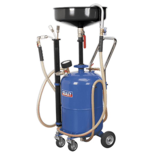 Air Discharge Mobile Oil Drainer with Probes 35L