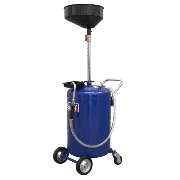 Air Discharge Mobile Oil Drainer 110L