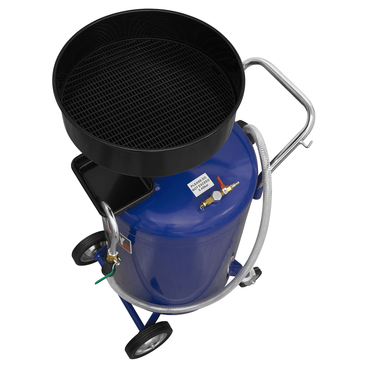 Air Discharge Mobile Oil Drainer 110L - Image 3