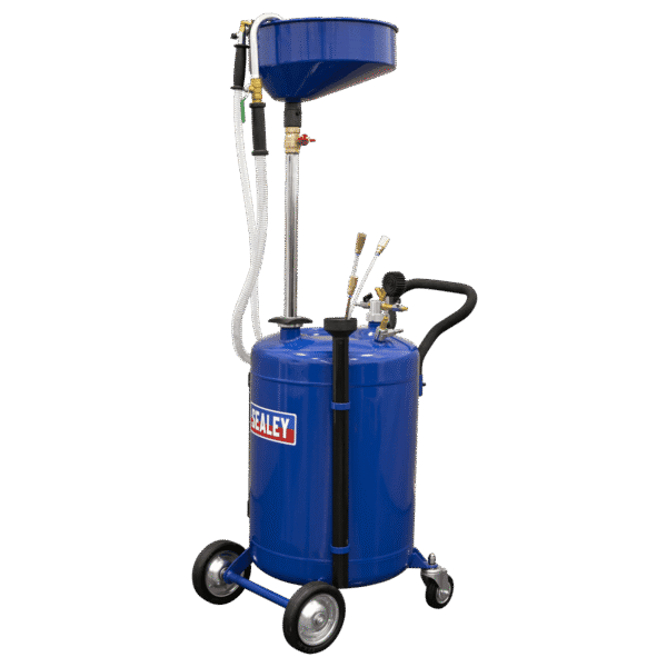 Air Discharge Mobile Oil Drainer with Probes 90L