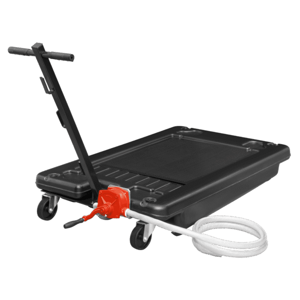 Low Level Oil Drainer with Pump 64L
