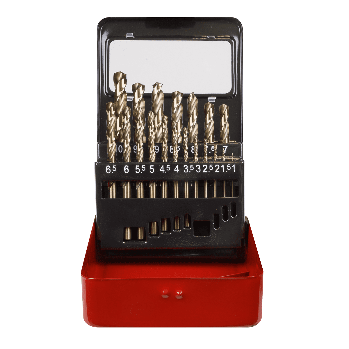 HSS Cobalt Fully Ground Drill Bit Set 19pc - Image 2