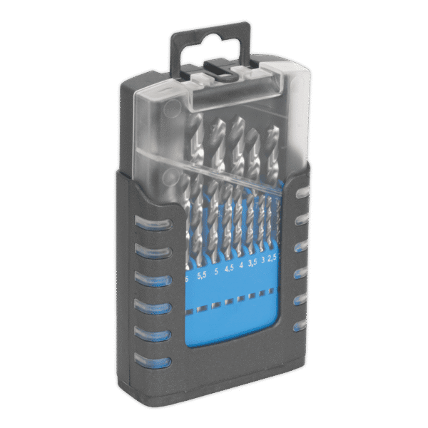 HSS Fully Ground Drill Bit Set 19pc