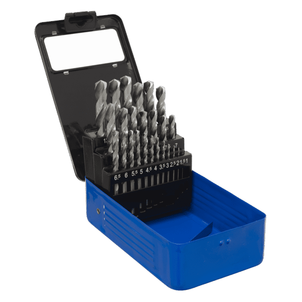 HSS Fully Ground Drill Bit Set 25pc