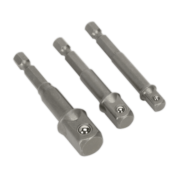 Premier Power Tool Socket Adaptor Set 3pc