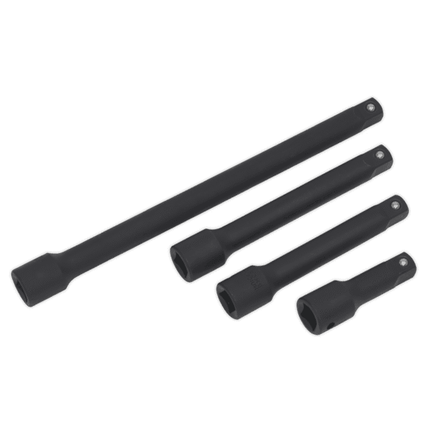 Premier Impact Extension Bar Set 1/2"Sq Drive 4pc