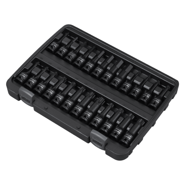 Premier Hex/TRX-Star*/Spline Impact Socket Bit Set 1/2"Sq Drive 24pc