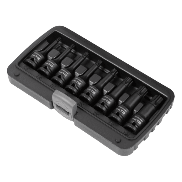 Premier TRX-Star* Impact Socket Bit Set 1/2"Sq Drive 8pc