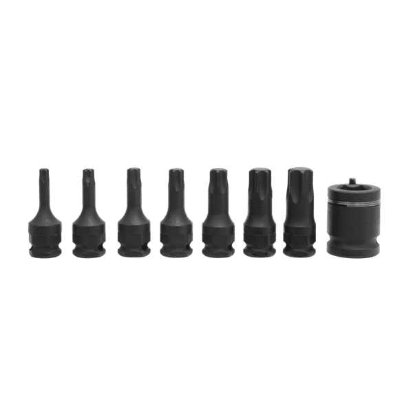 Premier TRX-Star* Impact Socket Bit Set 3/8"Sq Drive 8pc