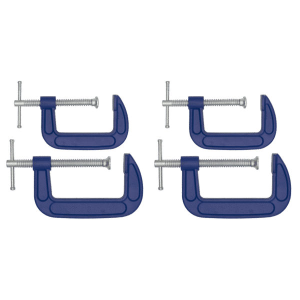 G-Clamp Set 75mm & 100mm 4pc