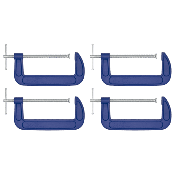G-Clamp Set 200mm 4pc