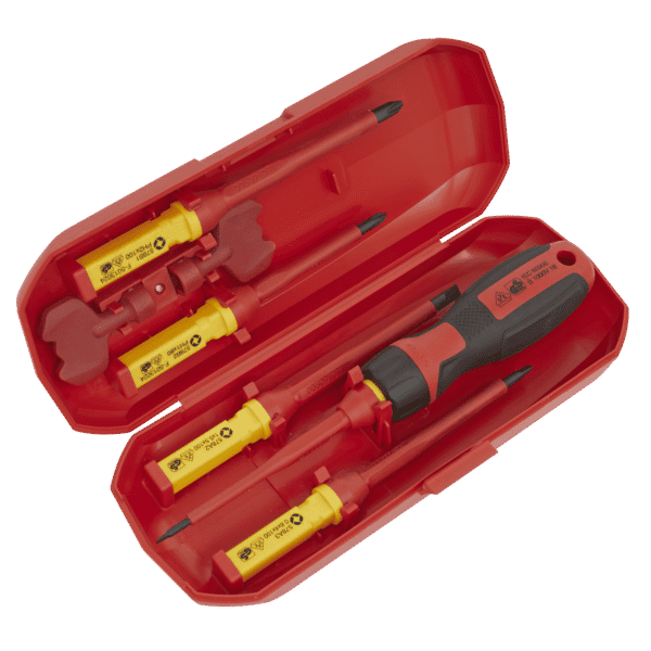 Premier Interchangeable Screwdriver Set 8pc - VDE Approved