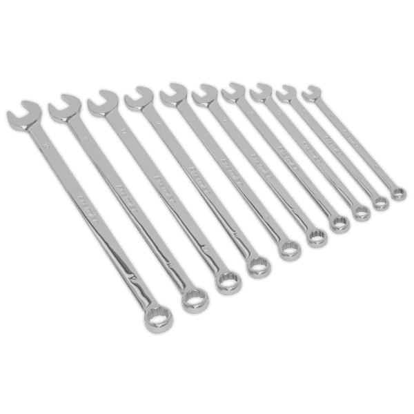 Premier Extra-Long Combination Spanner Set 10pc