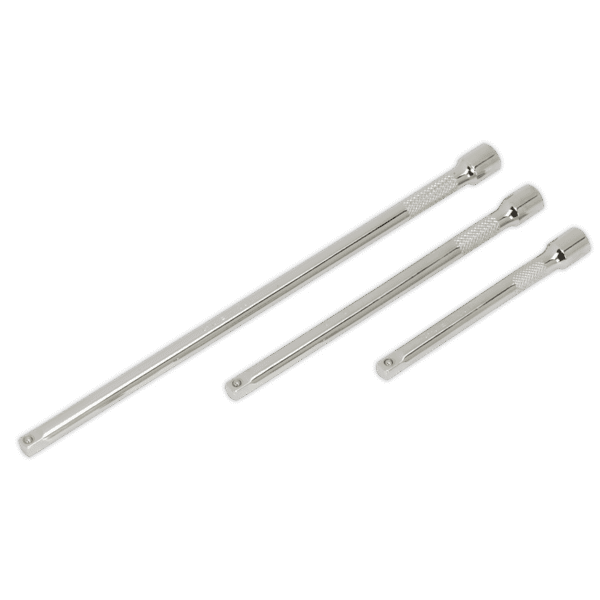 Premier Extension Bar Set 1/4"Sq Drive 3pc