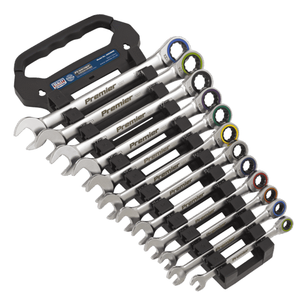 Premier Platinum Combination Ratchet Spanner Set 12pc