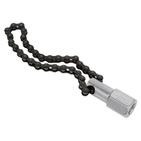 Oil Filter Chain Wrench 1/2"Sq Drive 120mm Capacity