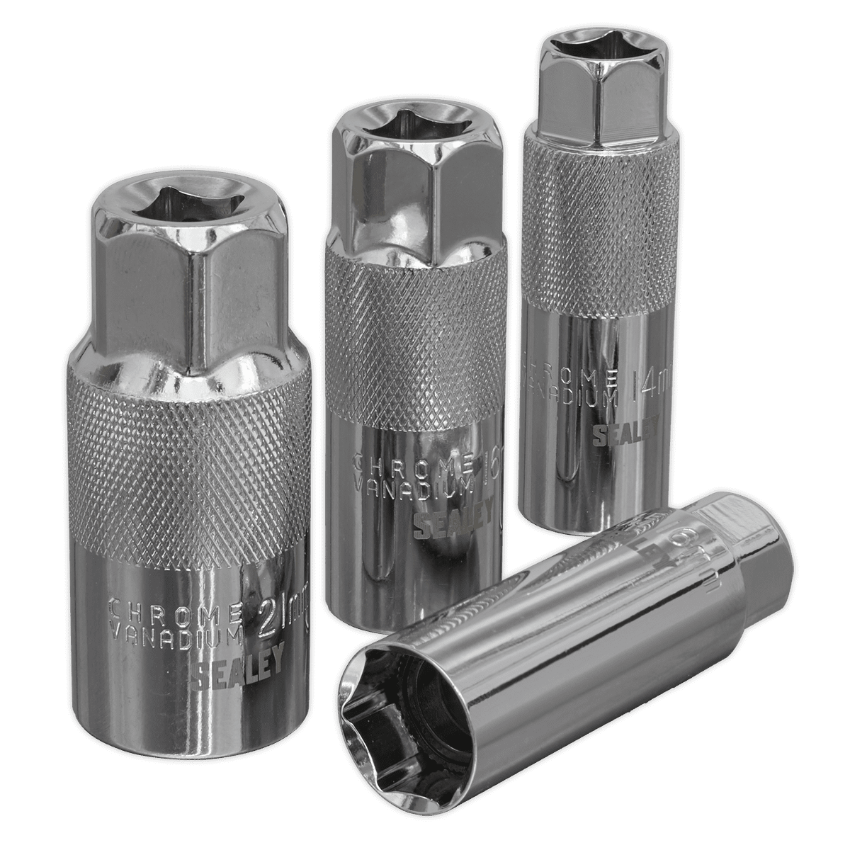 Spark Plug Socket Set 3/8"Sq Drive 4pc - Image 2