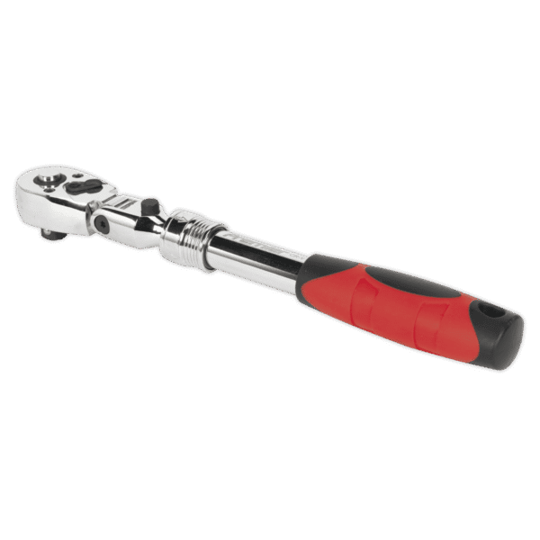 Premier Locking Flexi-Head Extendable Ratchet Wrench 3/8"Sq Drive