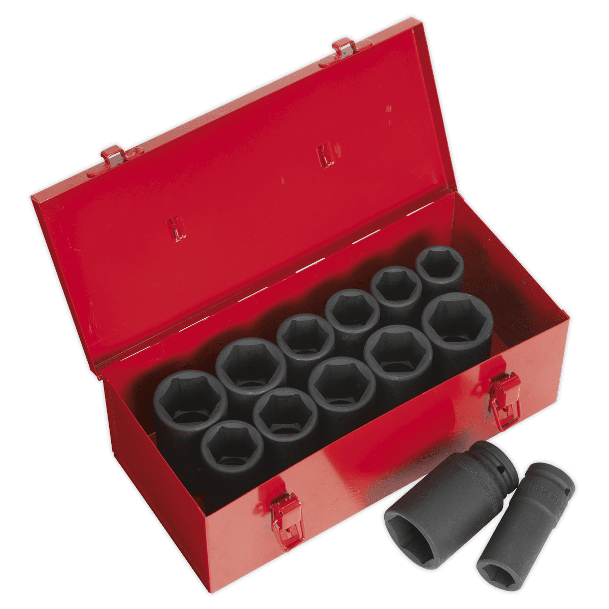 Premier Metric/Imperial Deep Impact Socket Set 3/4"Sq Drive 13pc