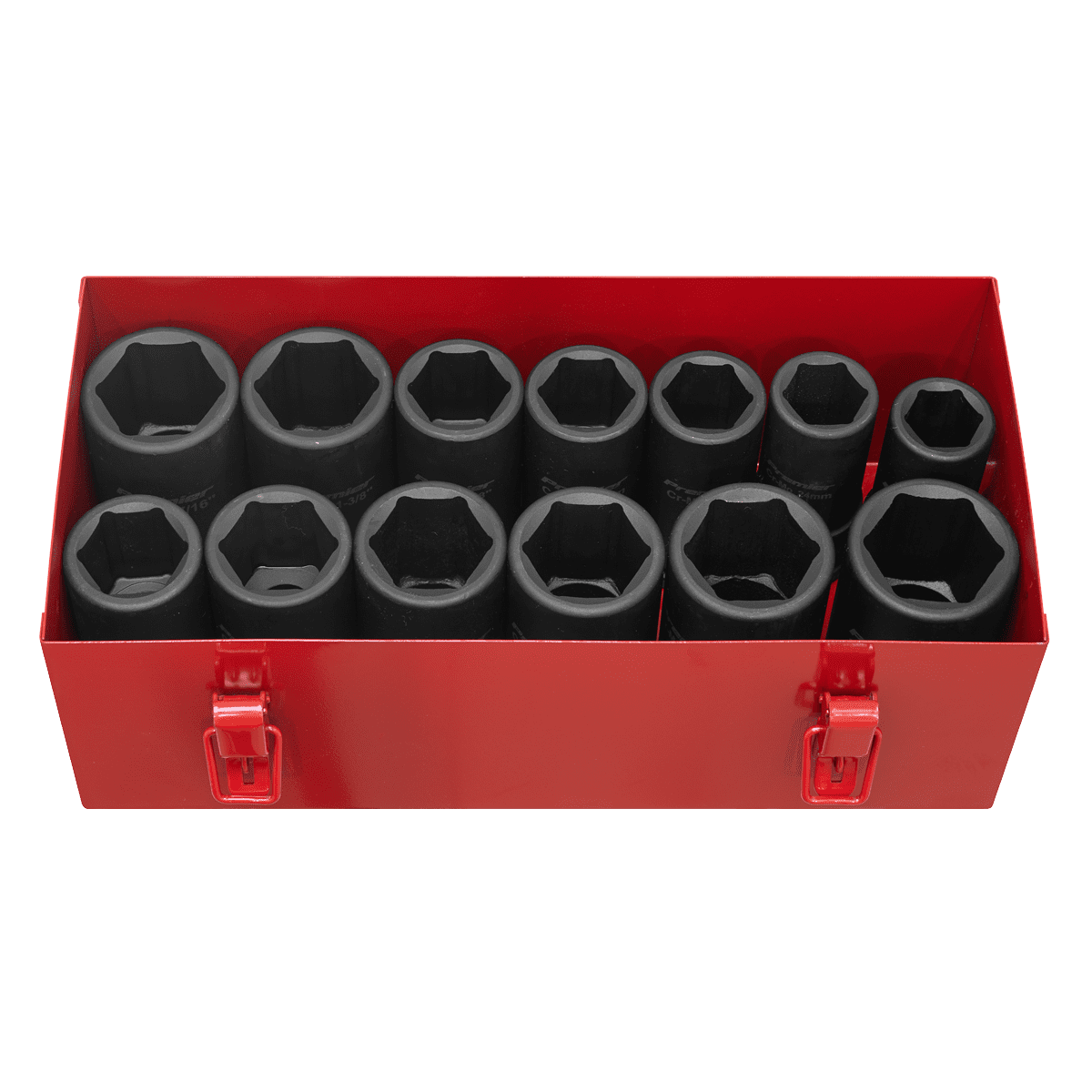 Premier Metric/Imperial Deep Impact Socket Set 3/4"Sq Drive 13pc - Image 2