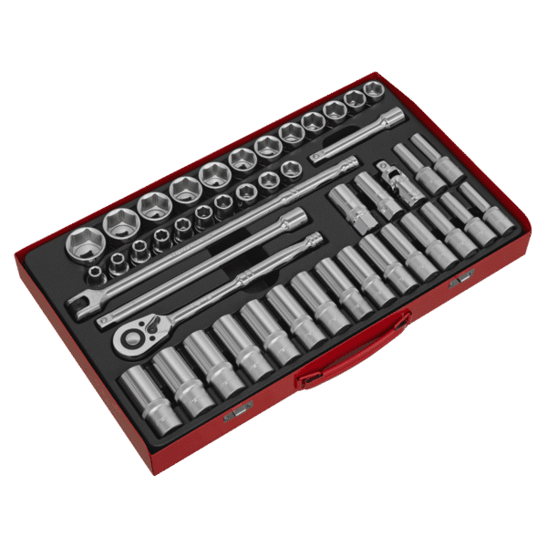 Premier Socket Set 1/2"Sq Drive 46pc