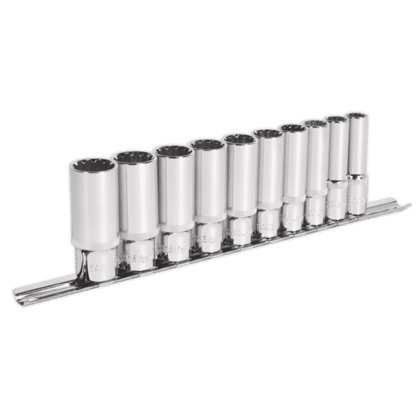Premier Total Drive® Deep Socket Set 3/8"Sq Drive 10pc