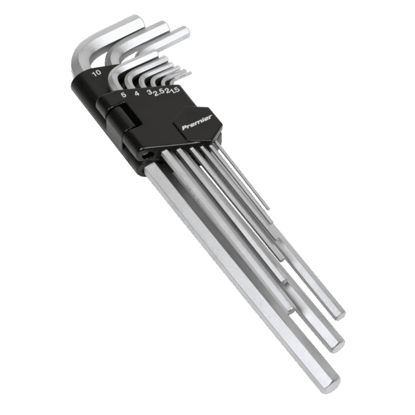 Premier Extra-Long Hex Key Set 9pc