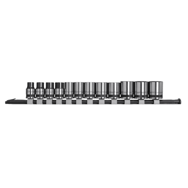 Premier Black Socket Set 3/8"Sq Drive 12pc