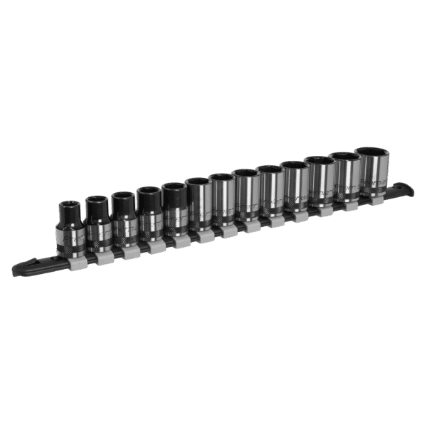 Premier Black Socket Set 1/2"Sq Drive 13pc