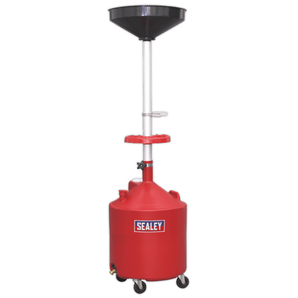 Gravity Discharge Mobile Oil Drainer 80L